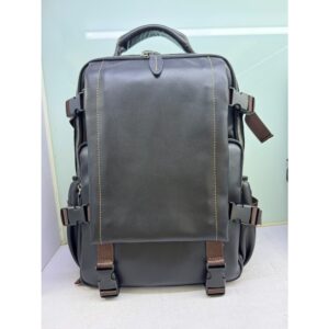 Premium Executive Leather Travel Backpack