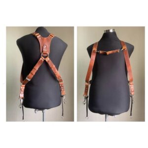 GD Premium Leather Camera Harness