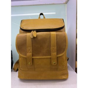 Premium Heritage Leather Backpack